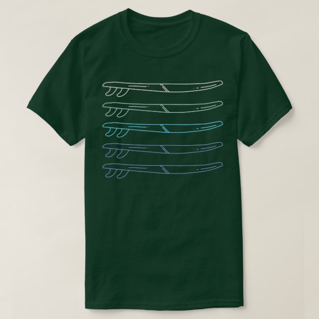 Camiseta Vintage Surfboard (Frente do Design)