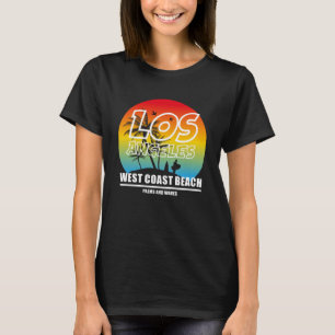 Camiseta Vintage Surfer Retro Surfing Beach Summer Vacation