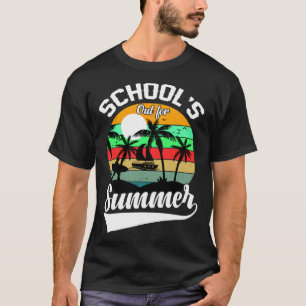 Camiseta Vintage Surfer Retro Surfing Beach Summer Vacation