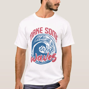 Camiseta Vintage Surfer Surfboards Grunge Usado