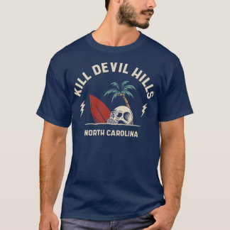 Camiseta Vintage Surfing Matar Devil Colinas North olina Re
