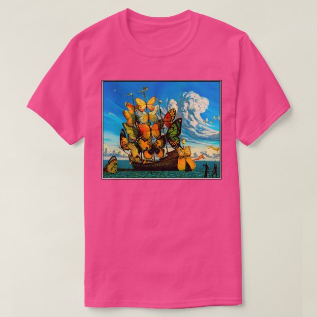 Camiseta Vintage Surreal Abstrato Fantasy Pr (Frente do Design)