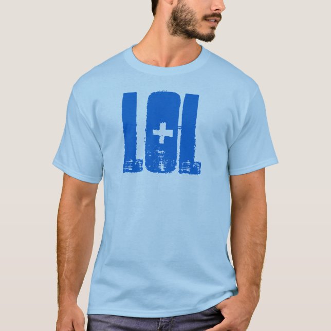 Camiseta Vintage T de LOL (Frente)