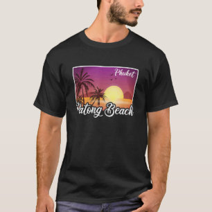 Camiseta Vintage Tailândia Vacage Viagem Asia Patong Beach