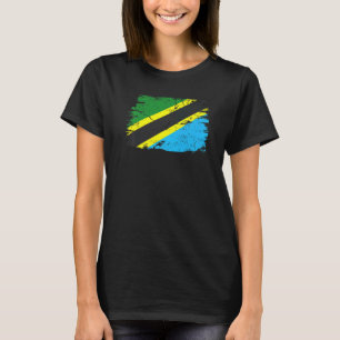 Camiseta Vintage Tanzania Tanzania Flag Pride Support Tanz
