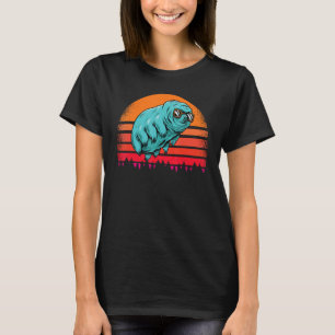 Camiseta Vintage Tardigrado Molde Microbiologia Urbano