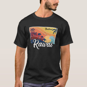 Camiseta Vintage Thailand Vacage Viagem Asia Rawai Beach