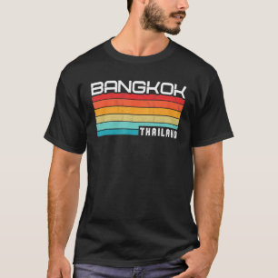 Camiseta Vintage Thailand Vacage Viagem Asia Sunset Bangk