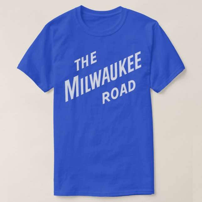 Camiseta Vintage The Milwaukee Road 2 (Frente do Design)