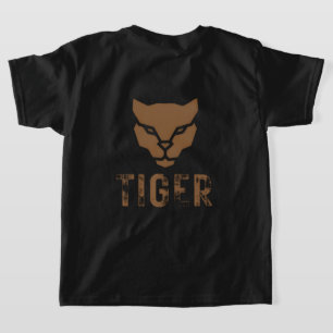 Camiseta Vintage Tiger Design - Para Amantes de os animais