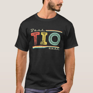 Camiseta Vintage Tio Melhor Para Tio Espanhol