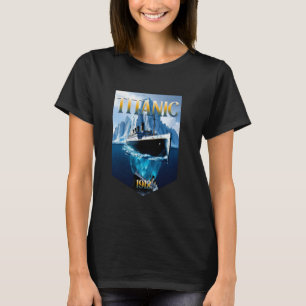 Camiseta Vintage Titanic 1912 RMS Cruise Ship Voyage Men Wo