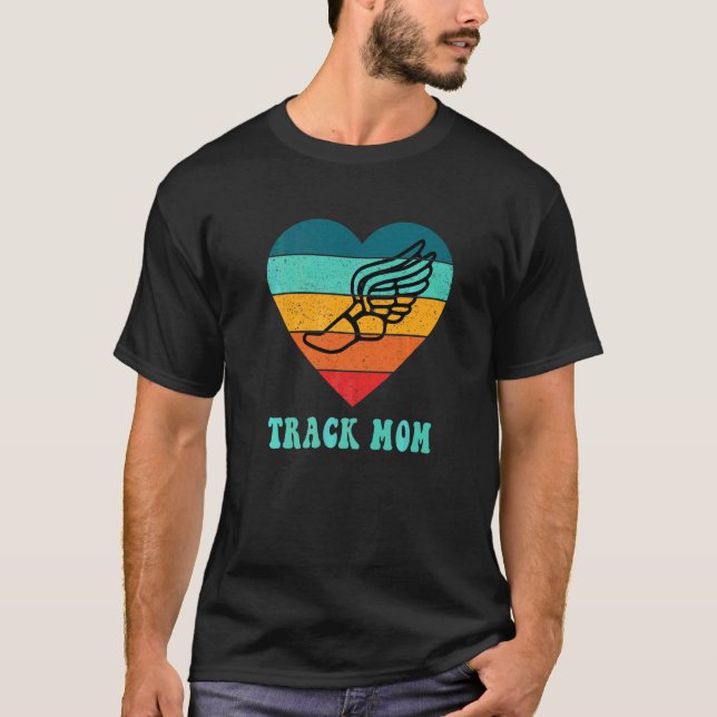 Camiseta Vintage Track E Field Mãe (Frente)