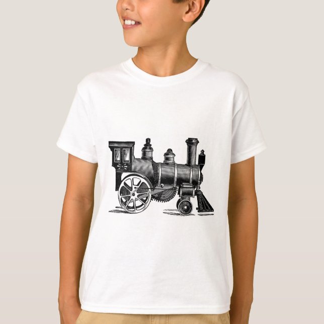 Camiseta Vintage Train (Frente)