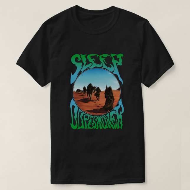 Camiseta Vintage Trio Rock Banda Sleep Dopesmoker Essential (Frente do Design)