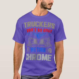 Camiseta Vintage Truck Driver Mechanic Trucker Tee