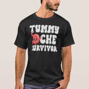 Camiseta Vintage TUMMY ACHE SOBREVIVOR Stomach Alcança Home