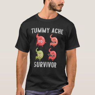 Camiseta Vintage Tummy Ache Survivor