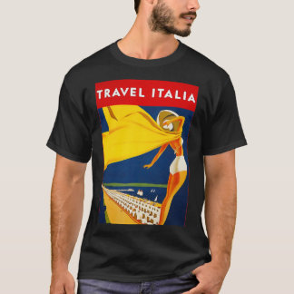 Camiseta Vintage turismo italiano Viagem Italia