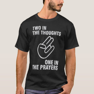 Camiseta Vintage Two In The Thoughts One In The Prayers