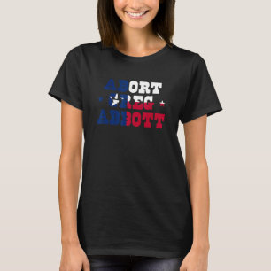 Camiseta Vintage U Flag Abort Greg Abbott Politico