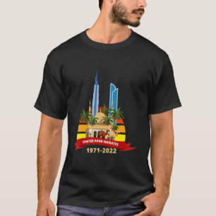 Camiseta Vintage UAE 51 anos desde Camel 1971 2022 UAE Nat