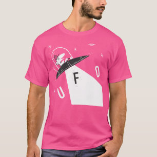 Camiseta Vintage Ufo Lover Retro Halloween Alienígena Abduç
