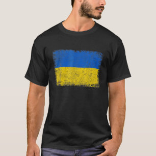 Camiseta Vintage Ukraine Ukrainian Flag Ukraine Flag Pride