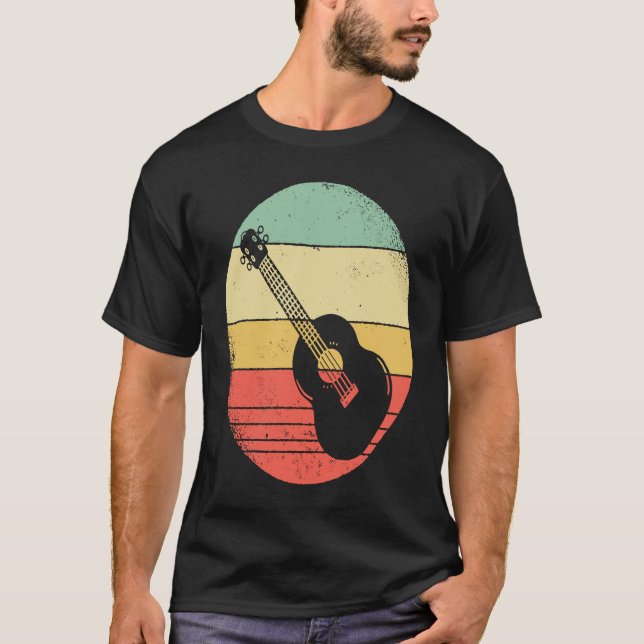 Camiseta Vintage Ukulele (Frente)