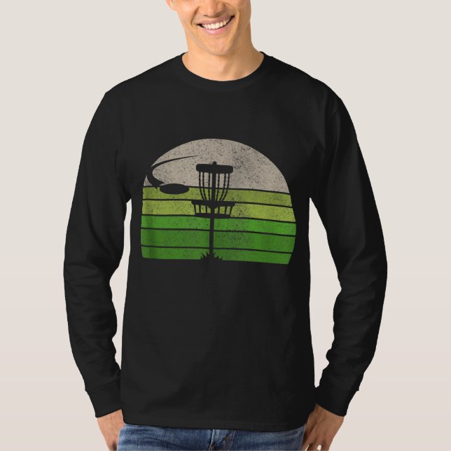 Camiseta Vintage Ultimate Frisbee Disk Golf Men (Frente)