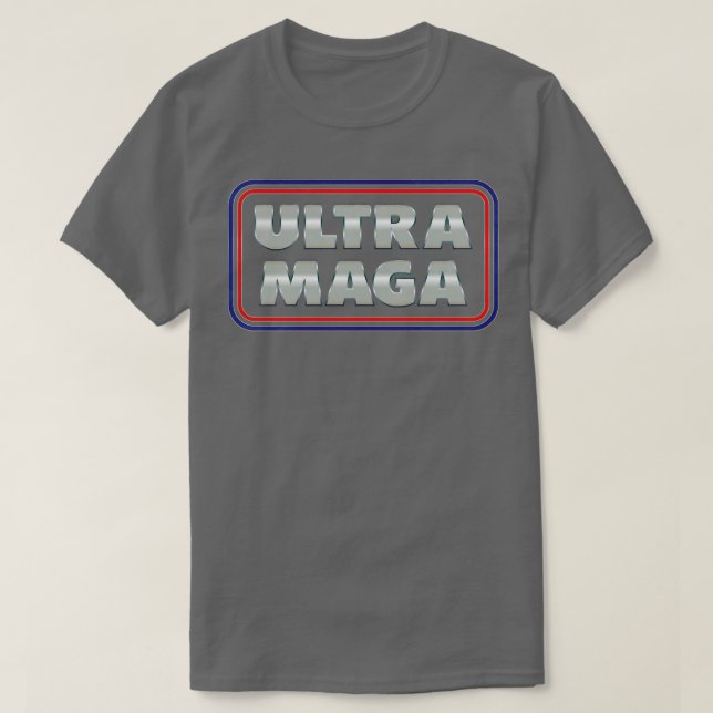 Camiseta Vintage Ultra Maga (Frente do Design)