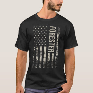 Camiseta Vintage US Flag Forester