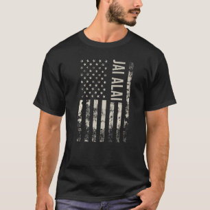 Camiseta Vintage US Flag Jai Alai Premium