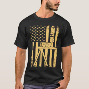 Camiseta Vintage US Flag Survey