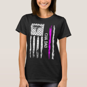 Camiseta Vintage USA American Flag CNA Certified Nurse Assi
