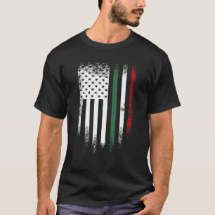 Camiseta Vintage USA American Flag Mexicano Roots America G