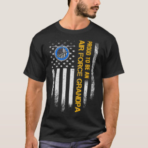 Camiseta Vintage USA American Flag Orud É Uma Força Aérea