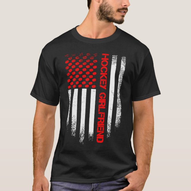 Camiseta Vintage USA Flag Namorada (Frente)