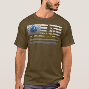 Camiseta Vintage USA Flag Orud Ser Um Veterano G Seabee EUA