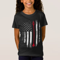 Vintage USA Red White - Arqueiro Arrow American Fl