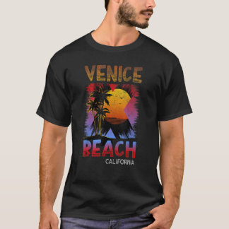 Camiseta Vintage Veneice Beach California Distante Sunset