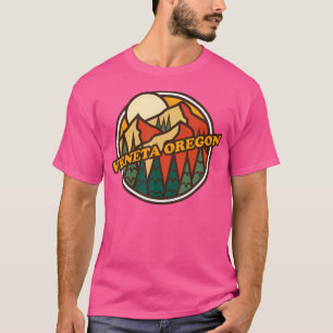 Camiseta Vintage Veneta Oregon Mountain Hiking Souvenir