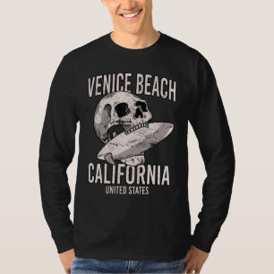 Camiseta Vintage Venice Beach California CA Retro Surfer Sk
