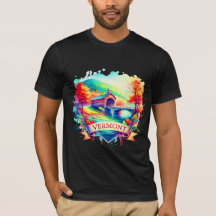 Vintage Vermont Map T-Shir – Retro  Retro us state