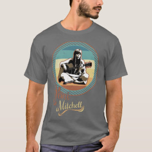 Camiseta Vintage vetor mitchell Joni 1970