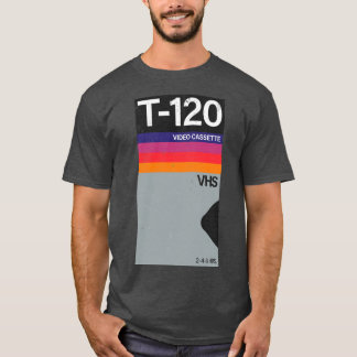 Camiseta Vintage VHS Video Cassette
