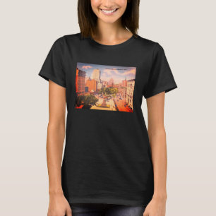Camiseta Vintage Victoria Square, Montreal, Quebec, Canadá