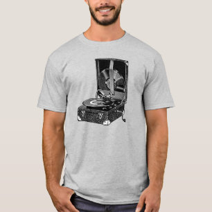 Camiseta Vintage Victrola Engrave T-Shirt