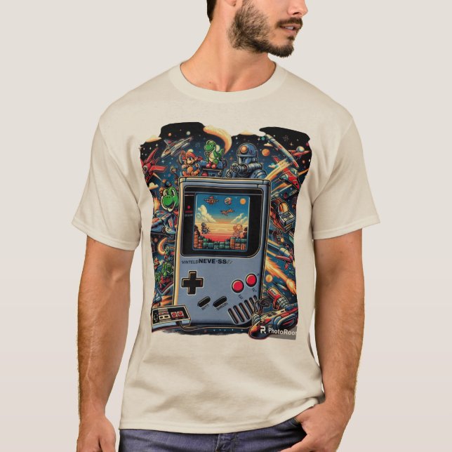Camiseta Vintage Video Game (Frente)