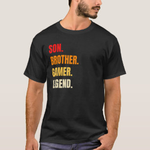 Camiseta Vintage Videos games Engraçados Jovens de Jogos Ir